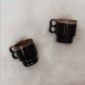Vintage style Japanese tea/coffee mugs